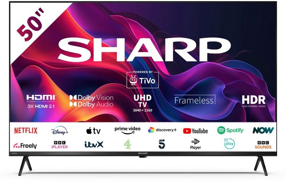 Sharp 50 inch smart tv online