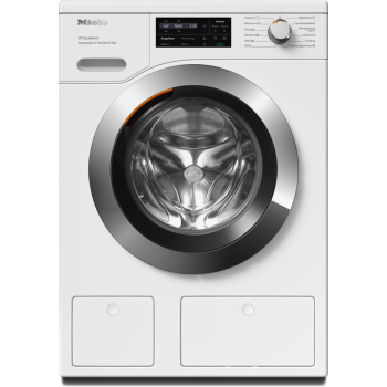 Miele WEI865 WCS Freestanding Washing Machine, 9kg Load with 1600rpm Spin - Lotus white - A Rated