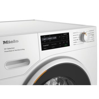 Miele W1 WSI863 WCS 9kg, 1600 rpm Freestanding Washing machine with TwinDos, PowerWash and WiFiConn@ct for intelligent laundry care