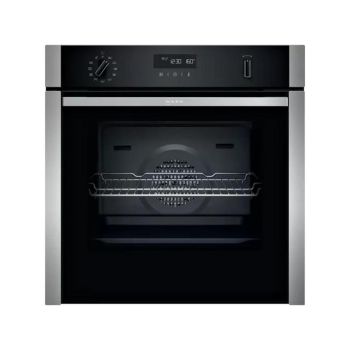 Neff B6ACH7HH0B 59.4cm Built In Electric Single Oven - Stainless Steel