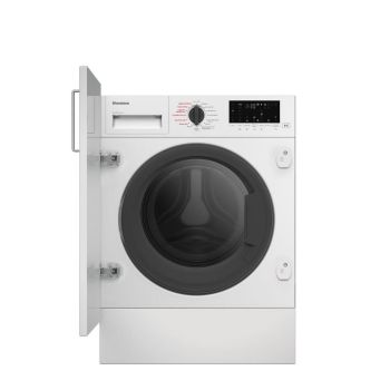 Blomberg LRI1854110 8kg/5kg Capacity 1400 Spin Built In Washer Dryer - White - D Rated