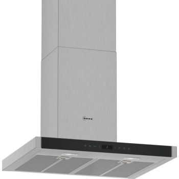 NEFF N70 D65BMP5N0B 60cm Wide Chimney Hood - Stainless Steel - A Rated 