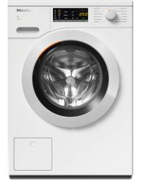 Miele WCA020 WCS Freestanding Washing Machine, 7kg Load with 1400rpm Spin - Lotus white - B Rated