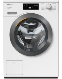 Miele WTD165 WPM 8kg Wash/5kg Dry, 1500rpm Spin Freestanding Washer Dryer - Lotus white - D Rated