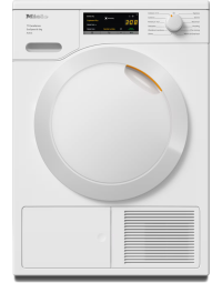 Miele TEA525WP 8kg Freestanding Heat Pump Tumble Dryer with PerfectDry, FragranceDos, Addload - Lotus white - A+++ Rated