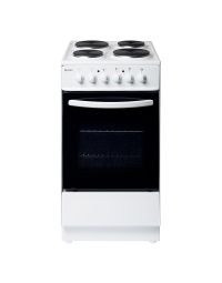 Haden HES050W 50cm Single Oven Electric Cooker - White - A Rated