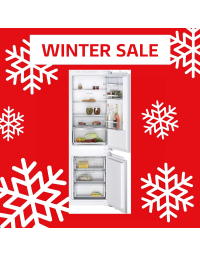 NEFF N50 KI7862FE0G Integrated 60/40 Frost Free Fridge Freezer with Fixed Door Fixing Kit - White - E Rated