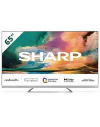 Sharp 4T-C65EQ4KM2AGG 65" 4K UHD Frameless Quantum Dot Android TV