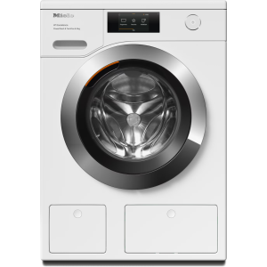 Miele WER865 WPS Freestanding Washing Machine, 9kg Load with 1600rpm Spin - Lotus white - A Rated