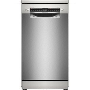 Bosch Series 4 SPS4HMI49G Wifi Connected Slimline Dishwasher - Silver Inox - E Rated