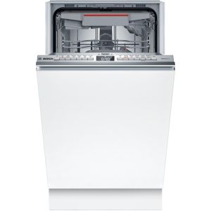 Bosch Series 4 SPV4EMX25G Wifi Connected Fully Integrated Slimline Dishwasher - Stainless Steel Control Panel with Fixed Door Fixing Kit - C Rated