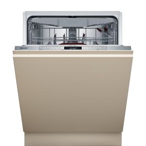 NEFF N50 S295HCX02G Standard Fully Integrated 60 cm Taller Height  Dishwasher - Variable hinge -14 Place Settings -Stainless Steel -  D Rated
