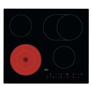 AEG HRX64360CB 59cm Ceramic Hob - Black