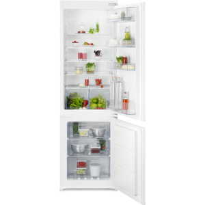 AEG OSC6N181ES 6000 TwinTech® No Frost 70/30 Integrated Fridge Freezer with Sliding Hinge - E Rated