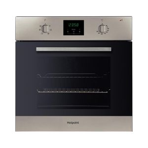 Hotpoint AOY54CIX 59.5cm Built In Electric Single Oven - Silver - A Rated