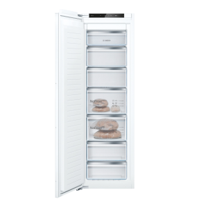Bosch Series 4 GIN81VEE0G 55.8cm Built In Frost Free Freezer - White - F Rated