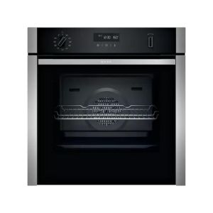 Neff B6ACH7HH0B 59.4cm Built In Electric Single Oven - Stainless Steel - A Rated