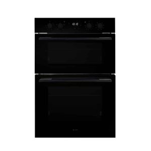 Caple Sense C3371BG Electric Built In Double Oven Black Glass - A Rated