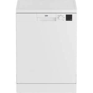 Beko DVN05C20W Full Size Dishwasher - White - 13 Place Settings - E Rated
