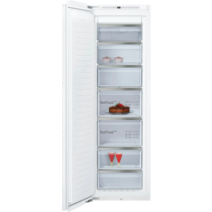 NEFF N90 GI7815NE0 Fully Integrated Upright Freezer Frost Free with Fixed Hinge - E Rated