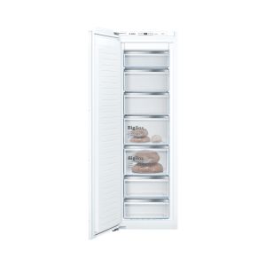 Bosch GIN81AEF0G 55.8cm Built In Tall Freezer - White - Frost Free - F Rated