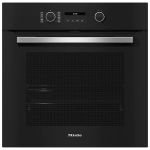 Miele H 2766 BP Built In Electric Self Cleaning Single Oven, Black - A+ Rated