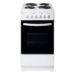 Haden HES50W 50cm Single Oven Electric Cooker - White