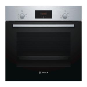 Bosch Serie 2 HHF113BR0B 2 Built In Electric Single Oven with 3D Hot Air - Stainless Steel - A Rated