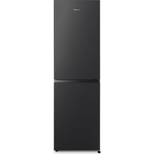 Hisense RB327N4BBE 55cm 50/50 Total No Frost Fridge Freezer - Black Steel