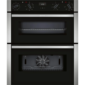 NEFF J1ACE4HN0B Built Under Double Oven Electric - Stainless Steel / Black