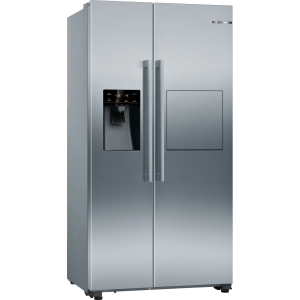 Bosch KAG93AIEPG Freestanding American Style Refrigeration - Stainless Steel Look - E Rated