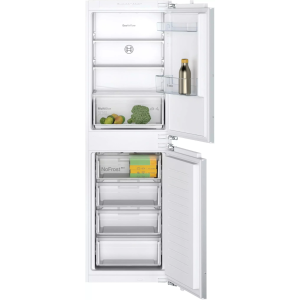 Bosch Series 2 KIN85NFF0G Integrated 50/50 Frost Free Fridge Freezer with Fixed Door Fixing Kit - White - F Rated