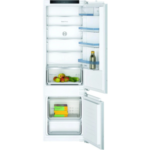 Bosch Series 4 KIV87VFE0G Built-in Fridge freezer with freezer at bottom, 177.2 x 54.1 cm - Flat Hinge
