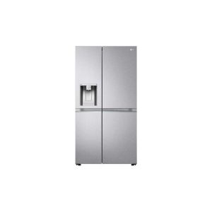 LG UVnano™ GSLV91MBAC Wifi Connected Non-Plumbed Frost Free American Fridge Freezer - Metal Sorbet - C Rated