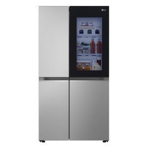 LG GSVV80PYLL 91.3cm 50/50 Frost Free American Fridge Freezer - Prime Silver