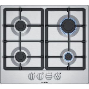 Siemens IQ300 EG6B5PB90 60cm 4 Burner Gas Hob - Stainless Steel