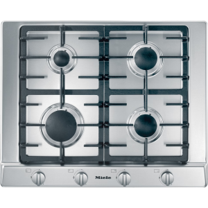 Miele KM 2010 G Gas Hob with 4 burners - Stainless Steel