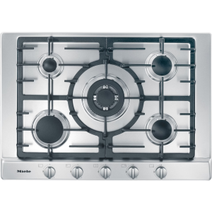 Miele KM2032 G Gas Hob with 5 burners - Stainless Steel