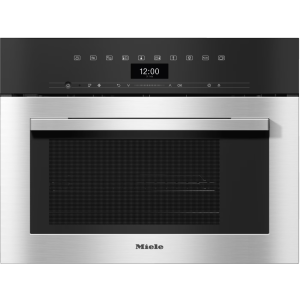 Miele DGM 7340 Built In Steam Oven with Microwave with networking - Stainless steel/Clean Steel