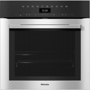 Miele H 7364 BP Built In Single Oven Electric with food probe and LED lighting - Stainless steel/Clean Steel - A+ Rated