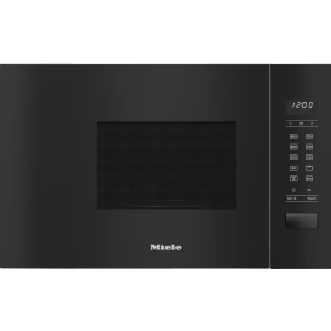 Miele M 2234 SC Built In Microwave Oven & Grill with sensor controls - Obsidian black