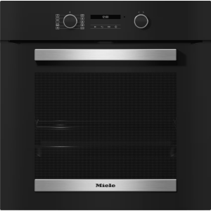 Miele H 2465 BP Built In Electric Self Cleaning Single Oven with networking & pyrolytic cleaning - Black - A+ Rated