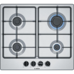 Bosch PGP6B5B60 Gas Hob - Stainless Steel
