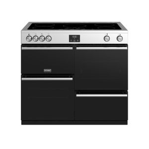 Stoves Precision Deluxe S1000Ei 100cm Electric Induction Range Cooker - Stainless Steel - 444410758