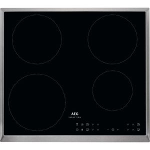 AEG 3000 Series IKB64301XB 60cm 4 Zone Induction Hob - Stainless Steel