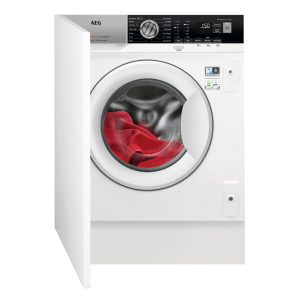 AEG 7000 Series ROSTEAM® L7FE7261BI 7kg with 1400 Spin Built-in Washing Machine - White - D Rated