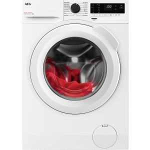 AEG 5000 Series LFX50842B 8kg Freestanding Washing Machine with 1400 rpm - White - A Rated