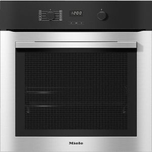 Miele H2760 B Built In Single Oven Electric - Clean Steel
