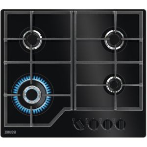 Zanussi Series 60 ZGGN645K 60cm 4 Burner Gas Hob - Black