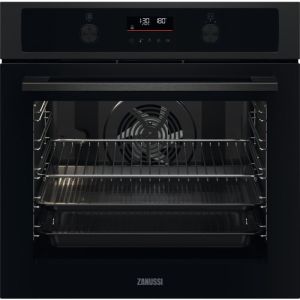 Zanussi Series 60 ZOPNA7KN 72L Built-In Electric Single Oven - Black - A+ Rated